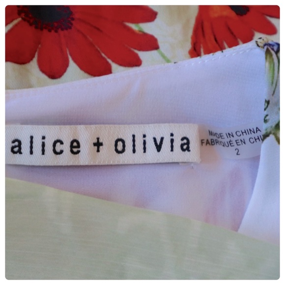 ALICE + OLIVIA Bellamy V-neck Maxi Dress - Picture 9 of 12
